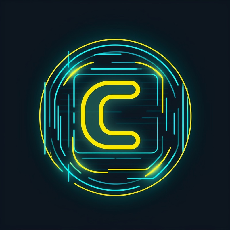 The Codoo icon: a yellow C inside concentric neon rings