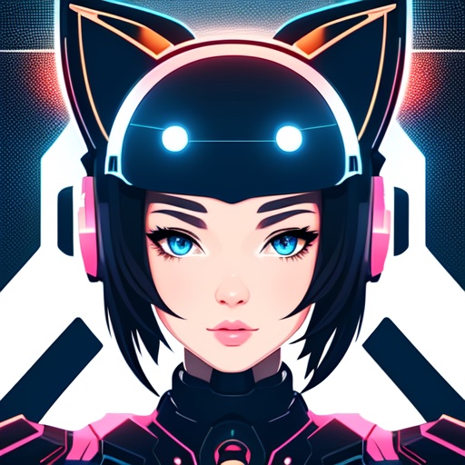 Partner portrait: a pilot with cat-ear headphones